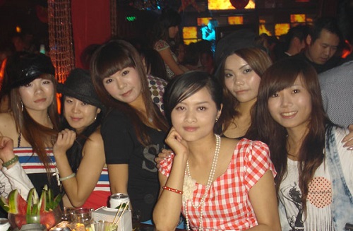 Club Shanghai Girls China In Night In Womans