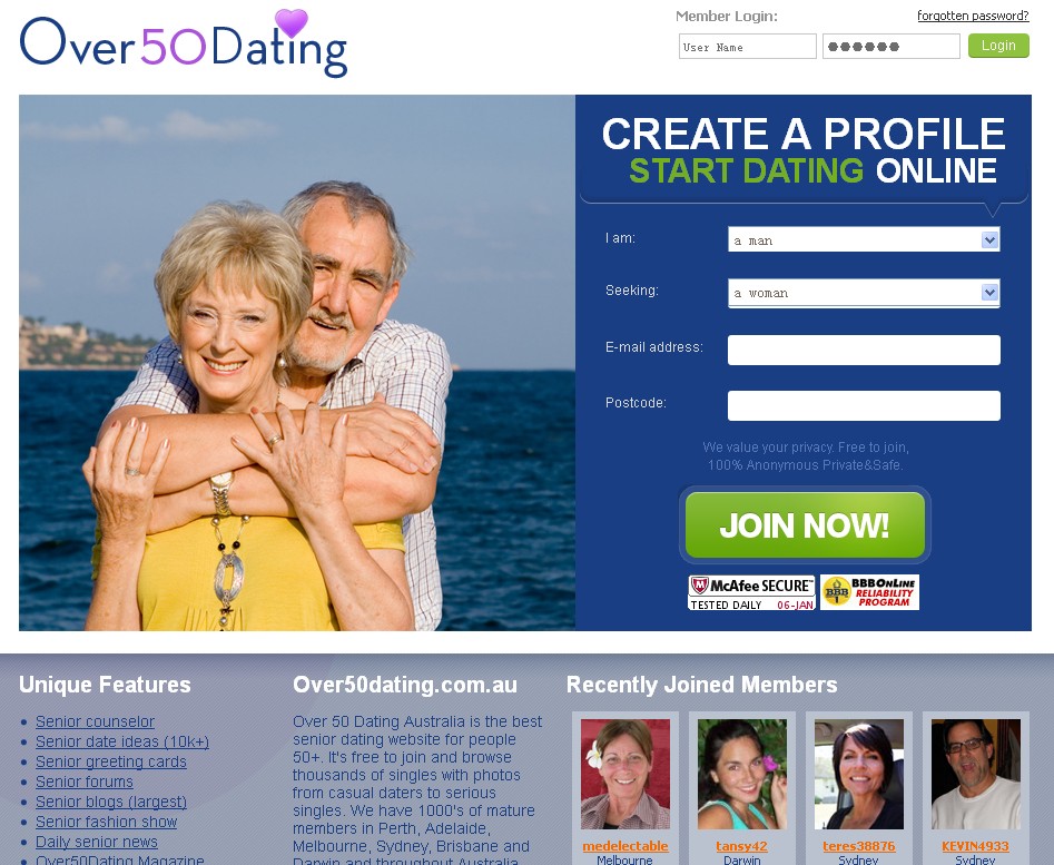 Free Online Dating Site Australia New In Heat