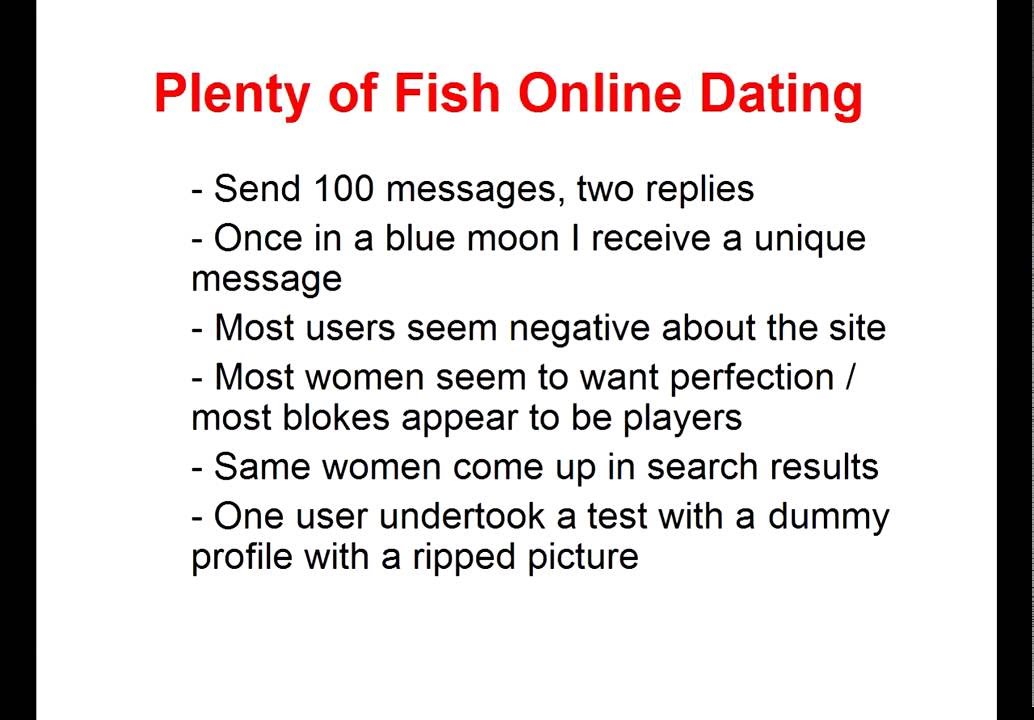 free dating site called plenty fish