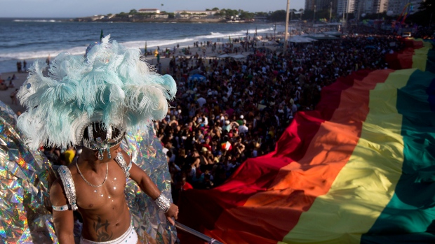 Rainbow Kiosk Rio De Janeiro Gay